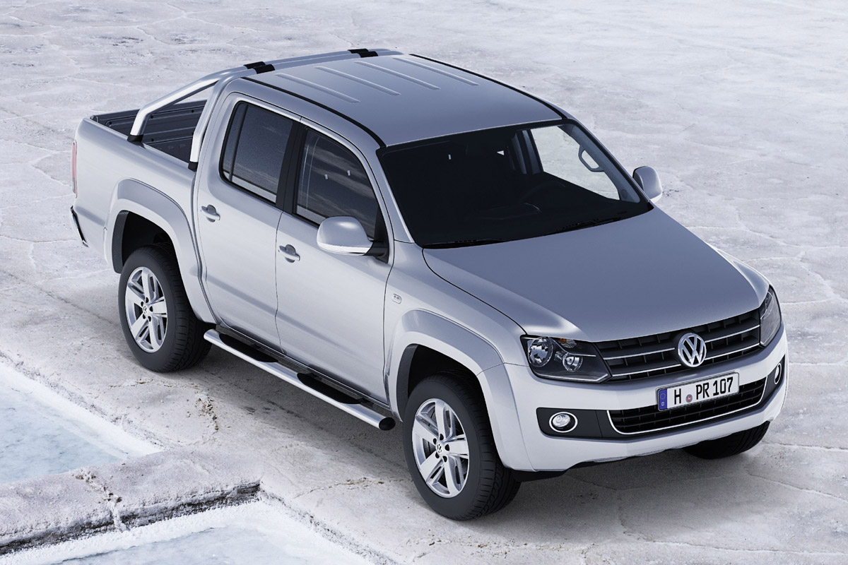 Imagen de El Volkswagen Amarok 2010 es la nueva pick-up de la marca que está a la venta con dos motores turbodiesel de 122 CV y de 163 CV y muy bien equipada.