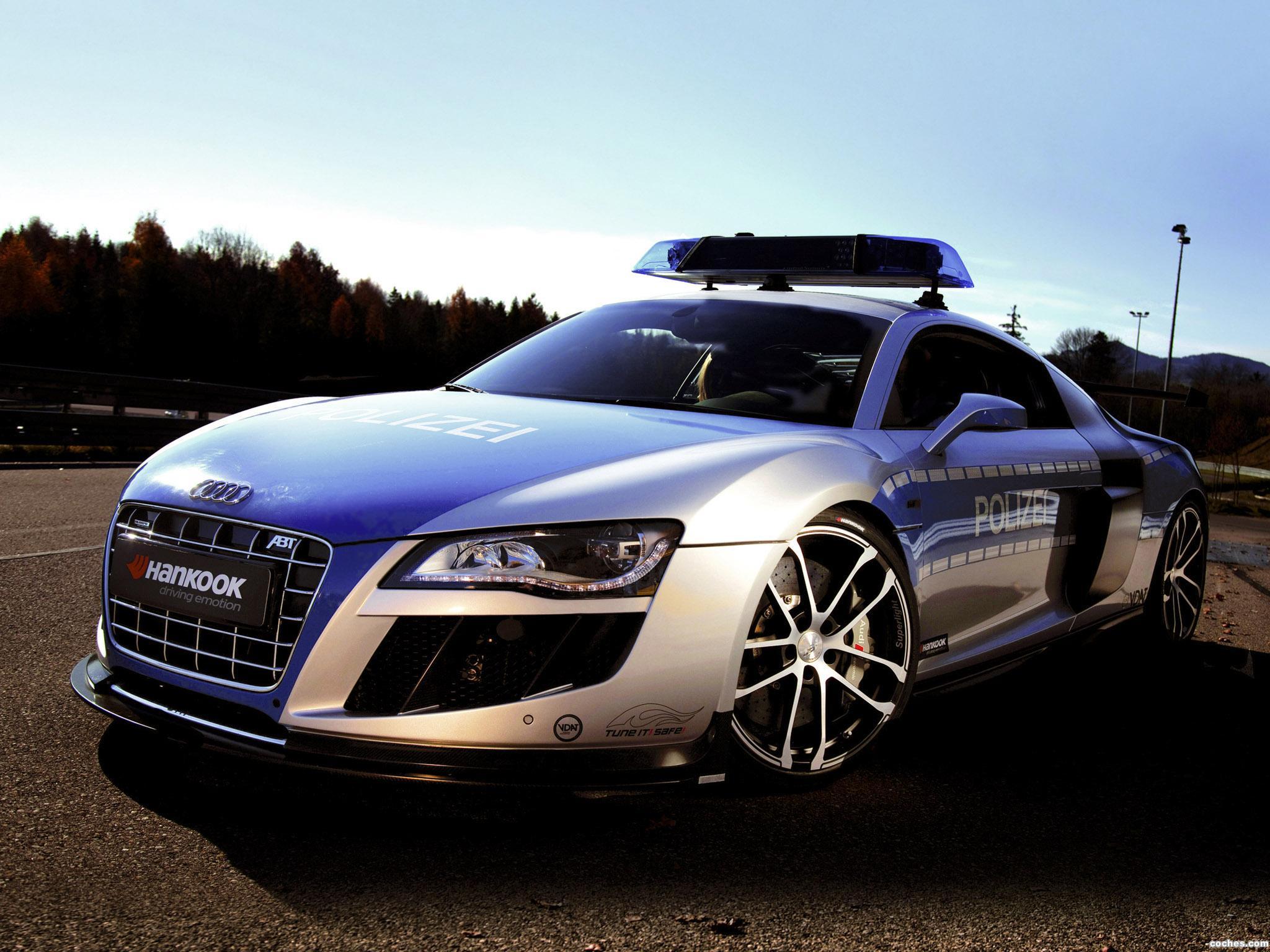 Fotos de Audi ABT R8 GTR Tune it Safe Police Car Concept 2011