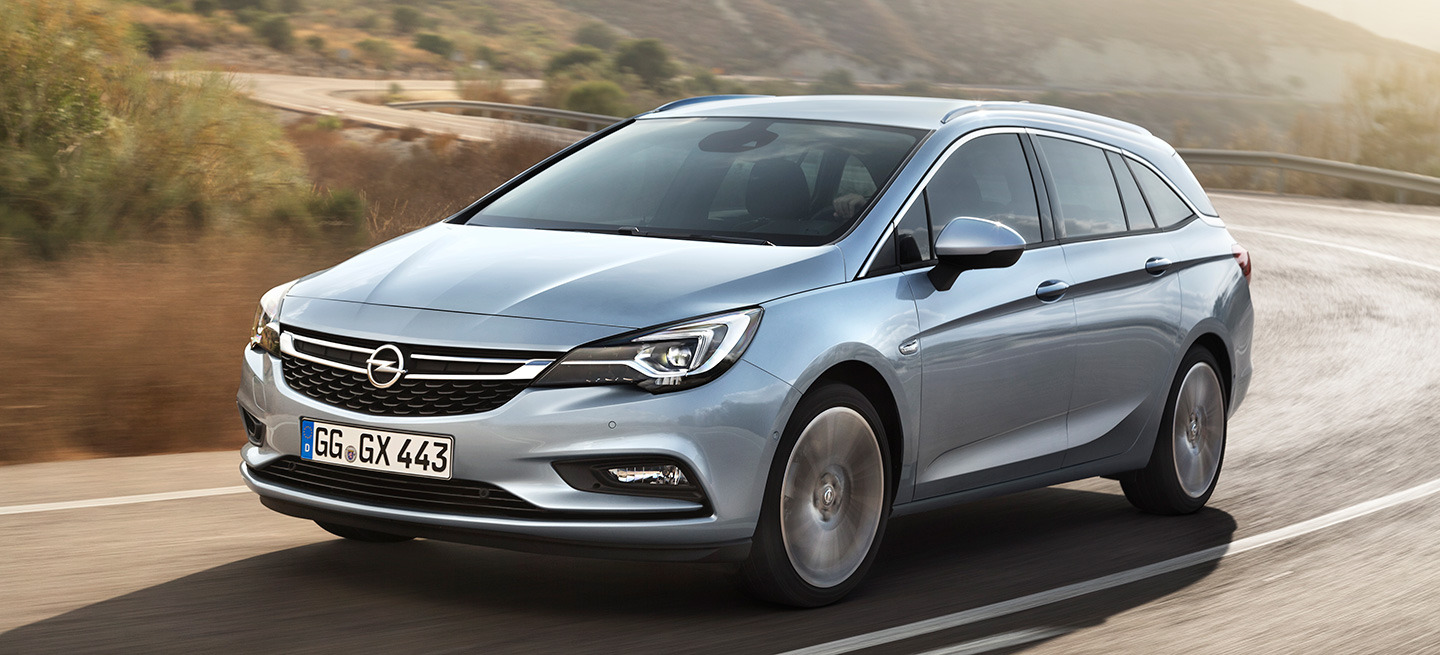 Imagen de El Opel Astra Sports Tourer 2016 reduce hasta 200 kg su peso, con un interior más amplio. Contará con motores turbo de última generación y más equipamiento.