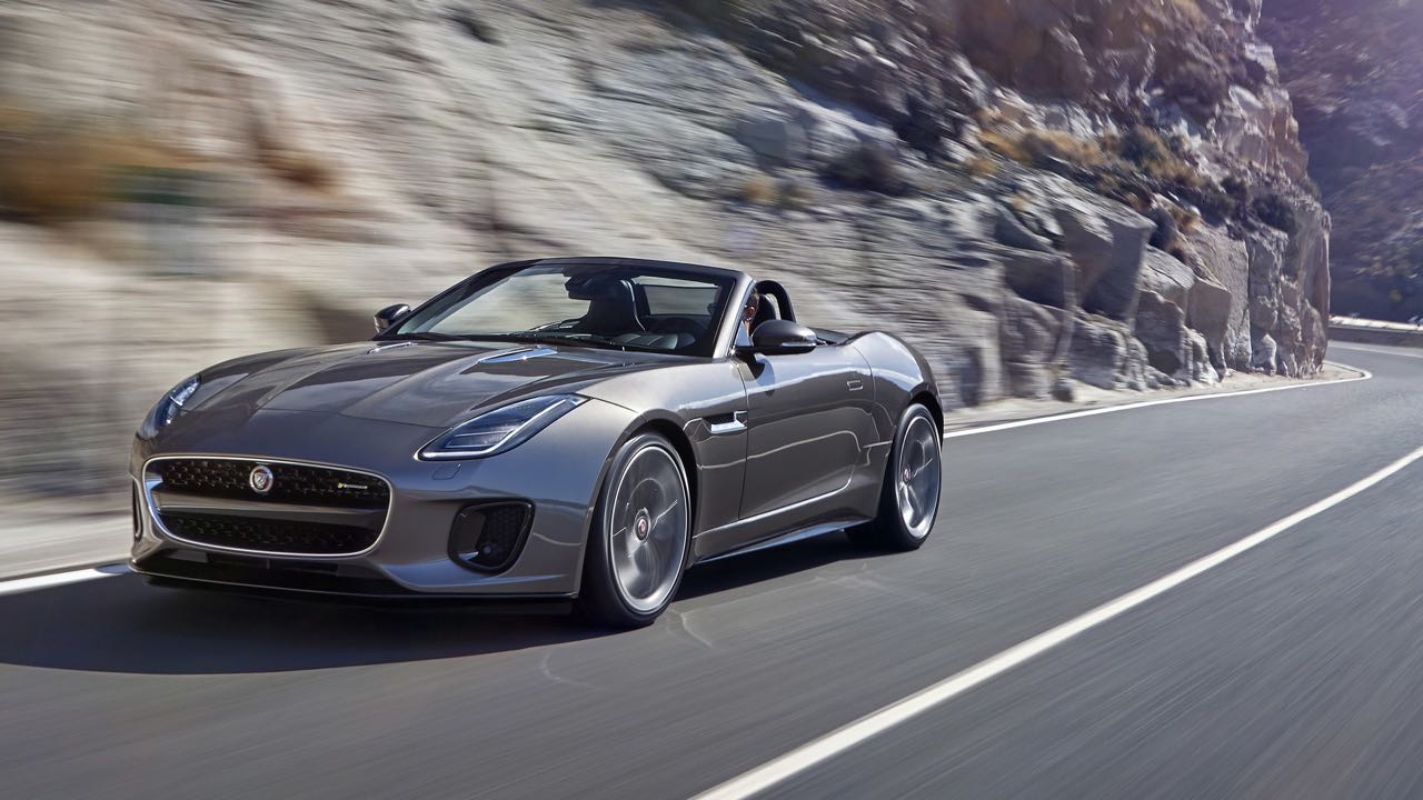 Jaguar F-Type Convertible model