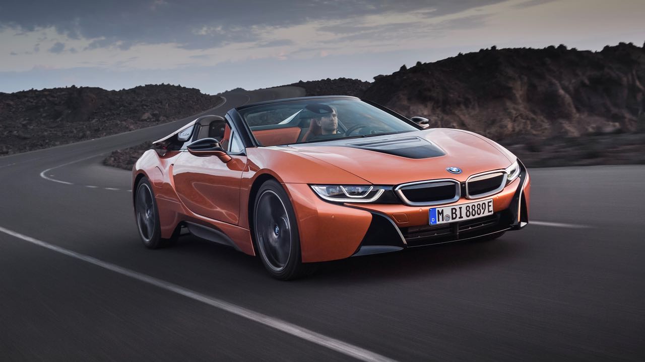 BMW i8 Roadster model