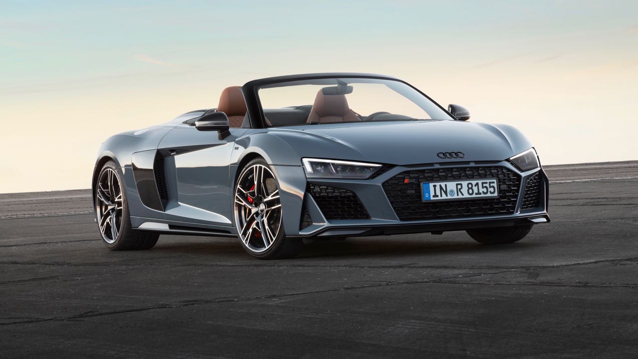 Audi R8 Spyder model