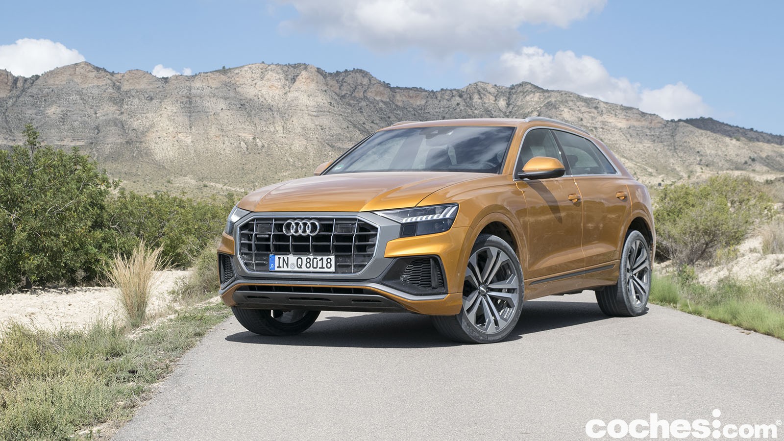 Ponemos a prueba al Audi Q8 50 TDI, el modelo cúspide entre los SUV de Audi. Parte de 84.400 euros y destaca por su atrevido diseño y por su comportamiento.