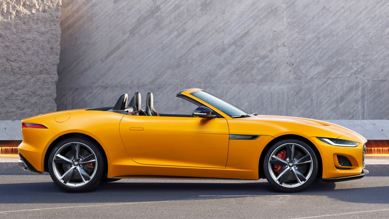 Jaguar F-Type Convertible model
