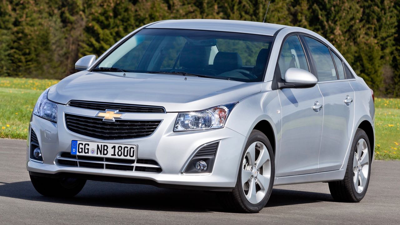 Chevrolet Cruze Sedán model