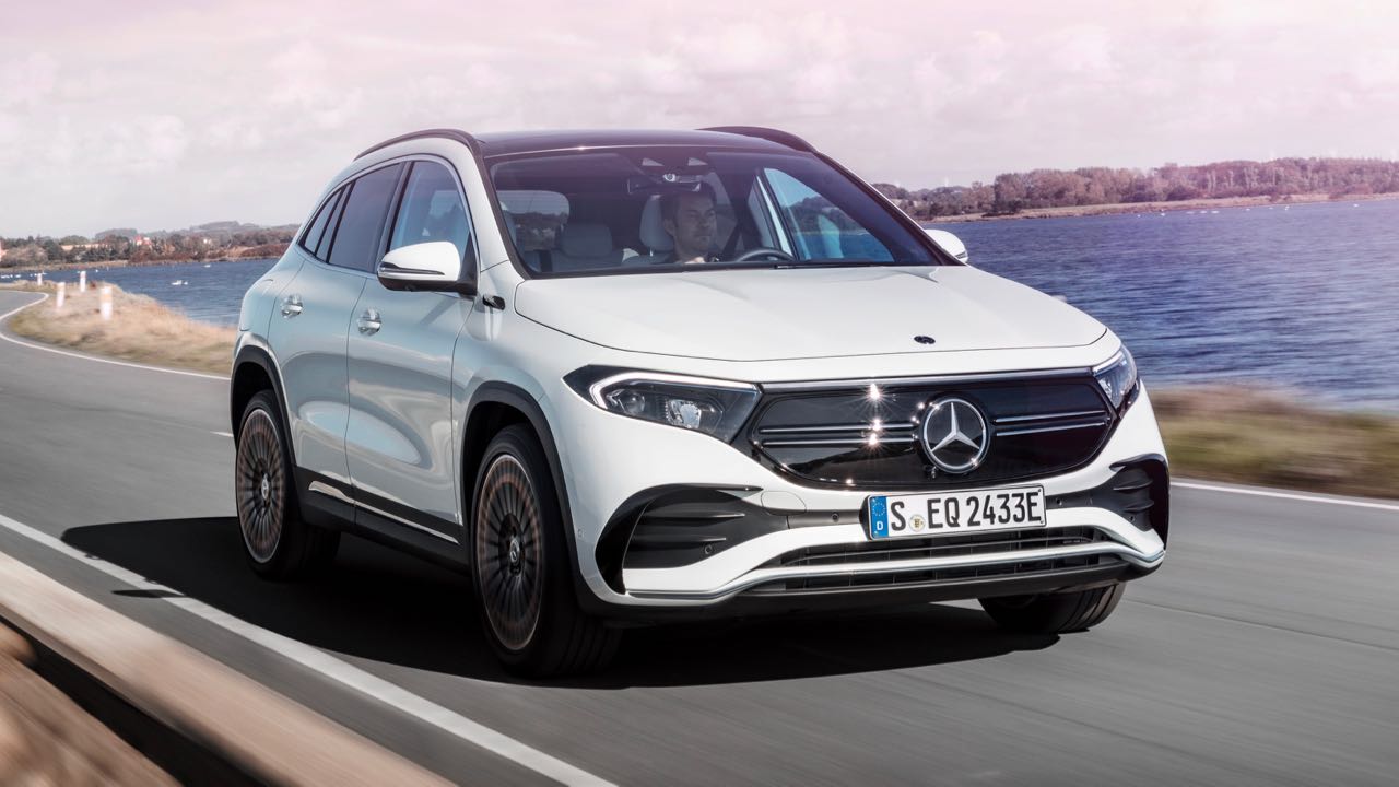 Mercedes EQA model