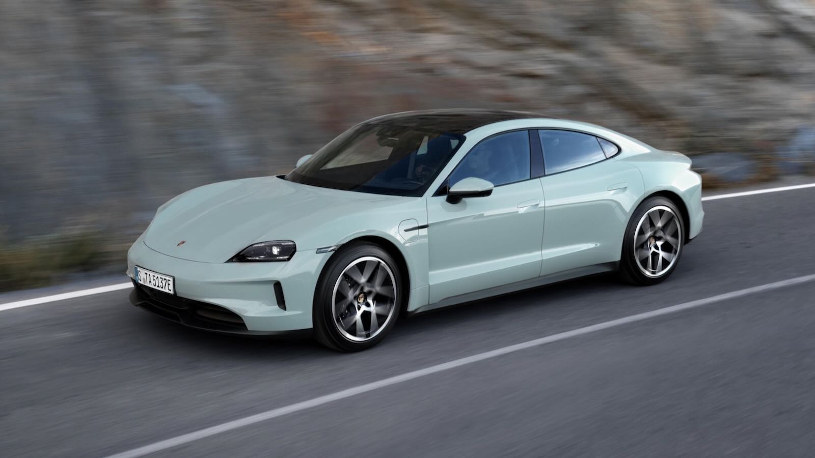 Porsche Taycan model