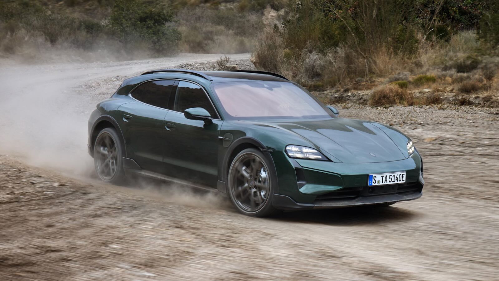 Porsche Taycan Cross Turismo model