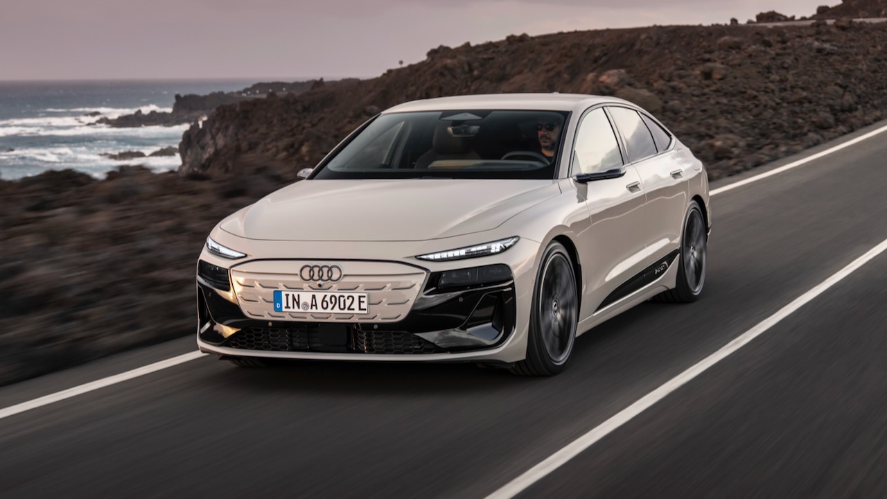 Audi A6 e-tron model